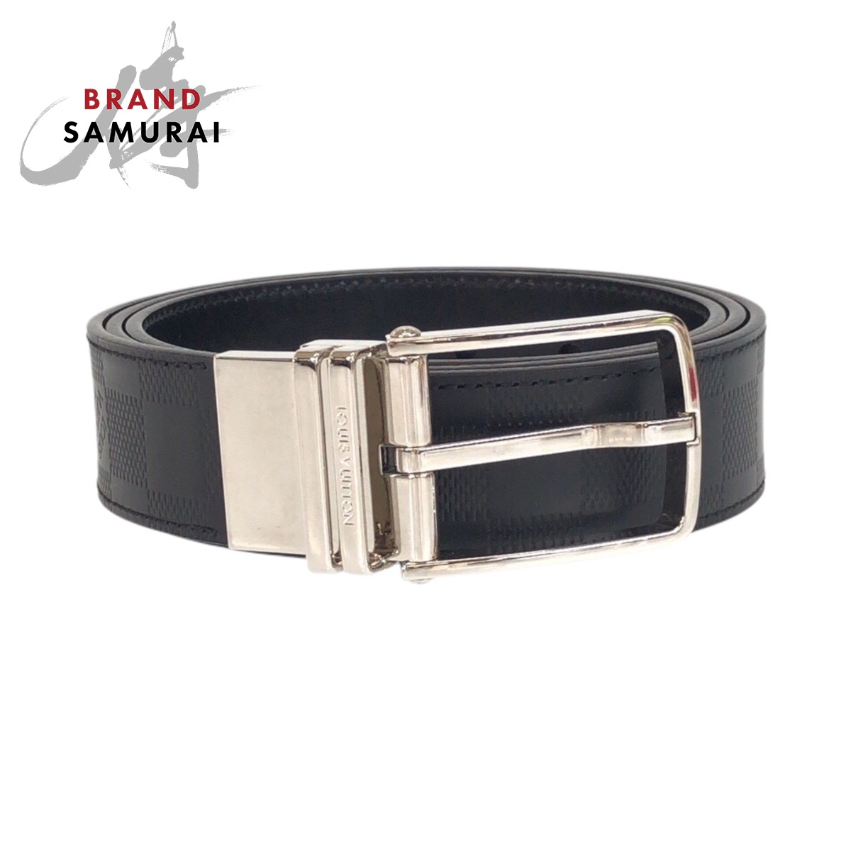 LOUIS VUITTON Saintur belt Monogram canvas mens Louis Vuitton Saintur Belt MP022 ref.1469284 - Joli Closet main image 3