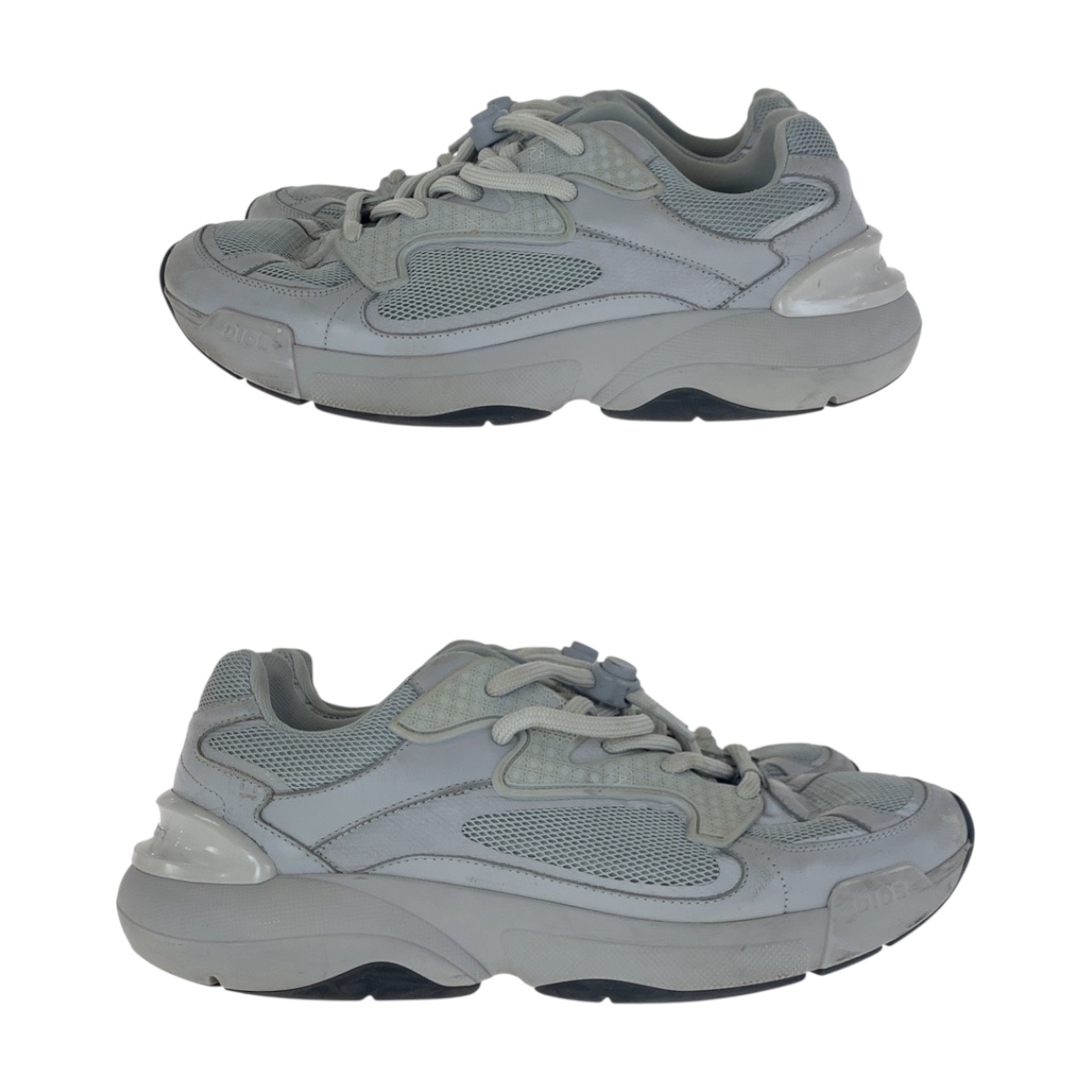 [くっぱあ]Dior B24 スニーカー Dior B24 19 ELS Sneakers low cut gray canvas | eBay