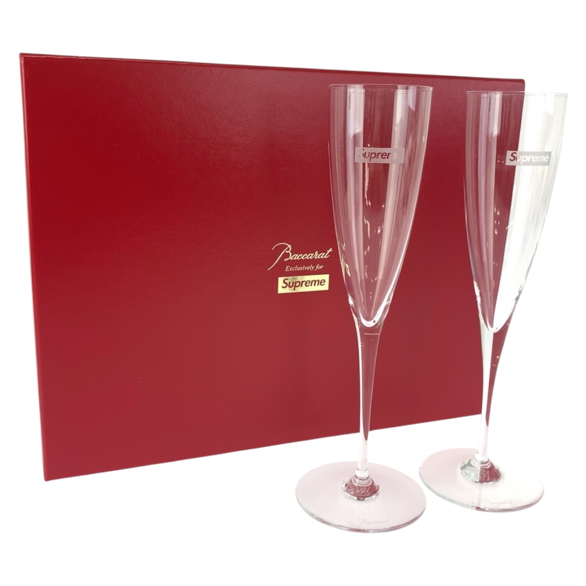 Supreme Baccarat DomPérignon FluteSet 公式通販 Supreme/Baccarat 