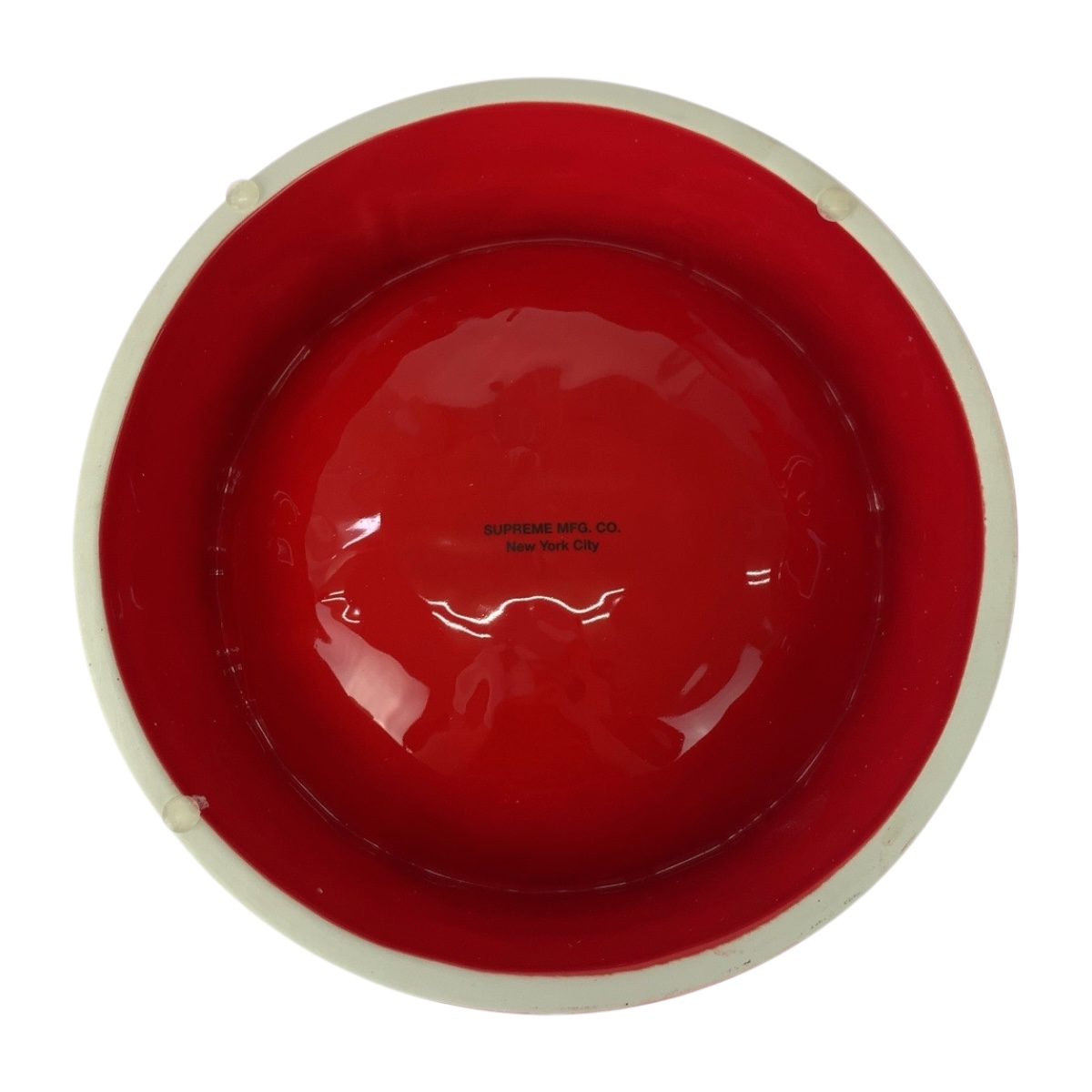 Supreme 23Stainless Steel DIAMOND PLATE DOG BOWL Dog bowl for pets
