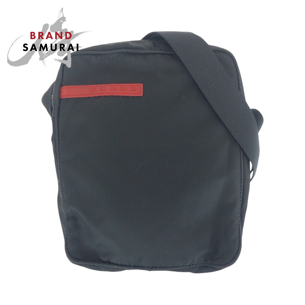バッグ prada sports shoulder bag PRADA SPORTS Tessuto Shoulder Bag Pochette Black SilverHardware