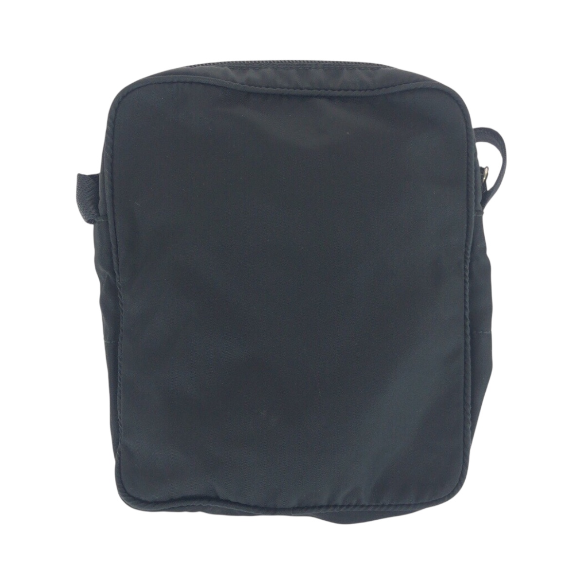 PRADA SPORTS Tessuto Shoulder Bag Pochette Black SilverHardware