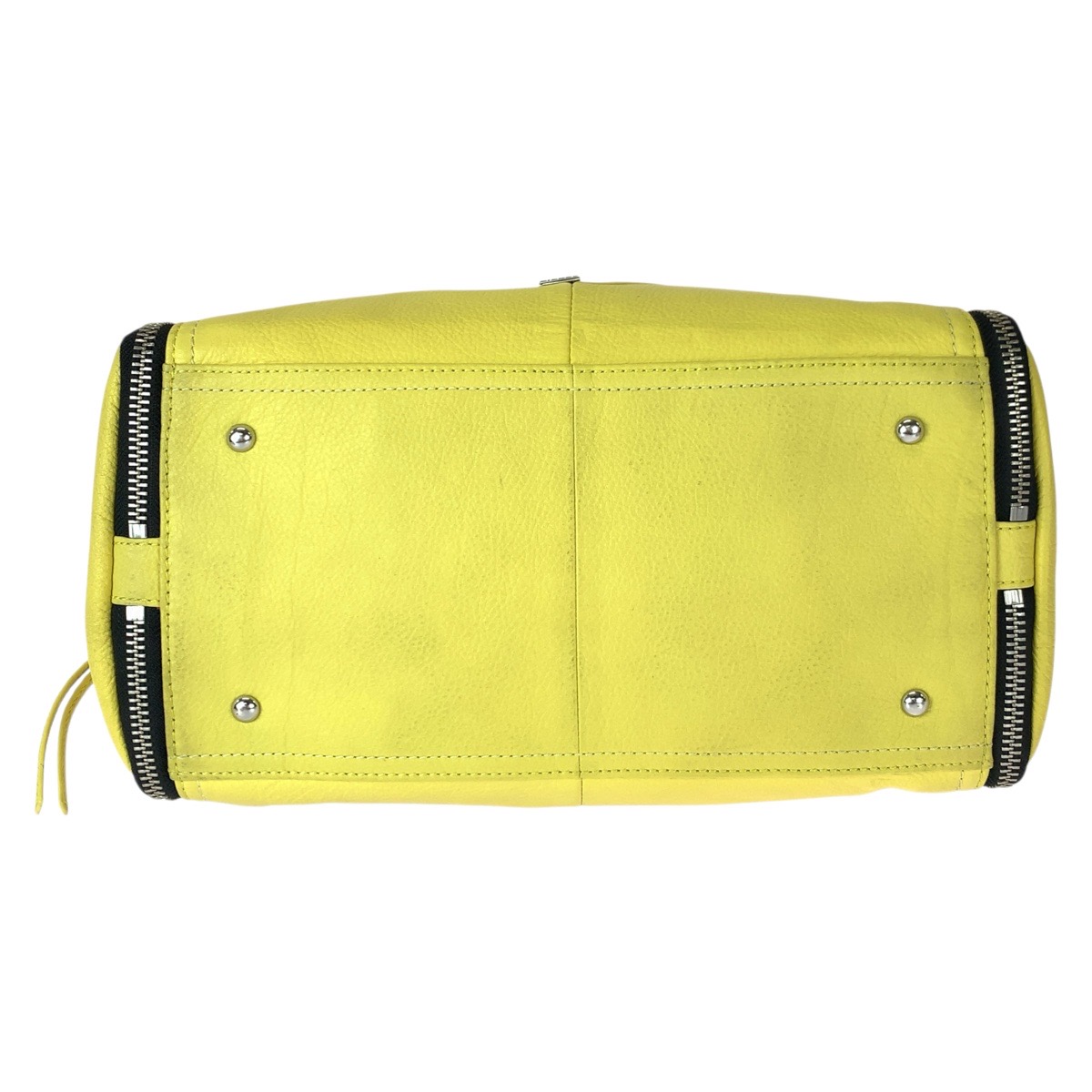 DIESEL Le Zipper 2way Shoulder Bag Tote Bag Yellow Black