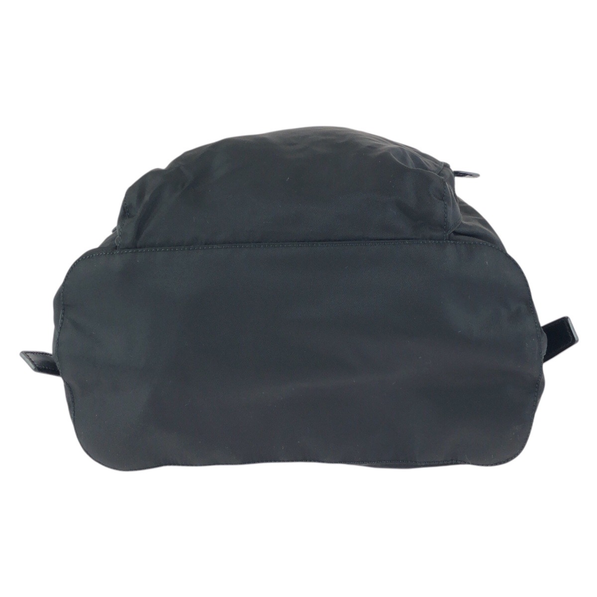PRADA Tessuto Triangle with logo Backpack Backpack Black Nylon
