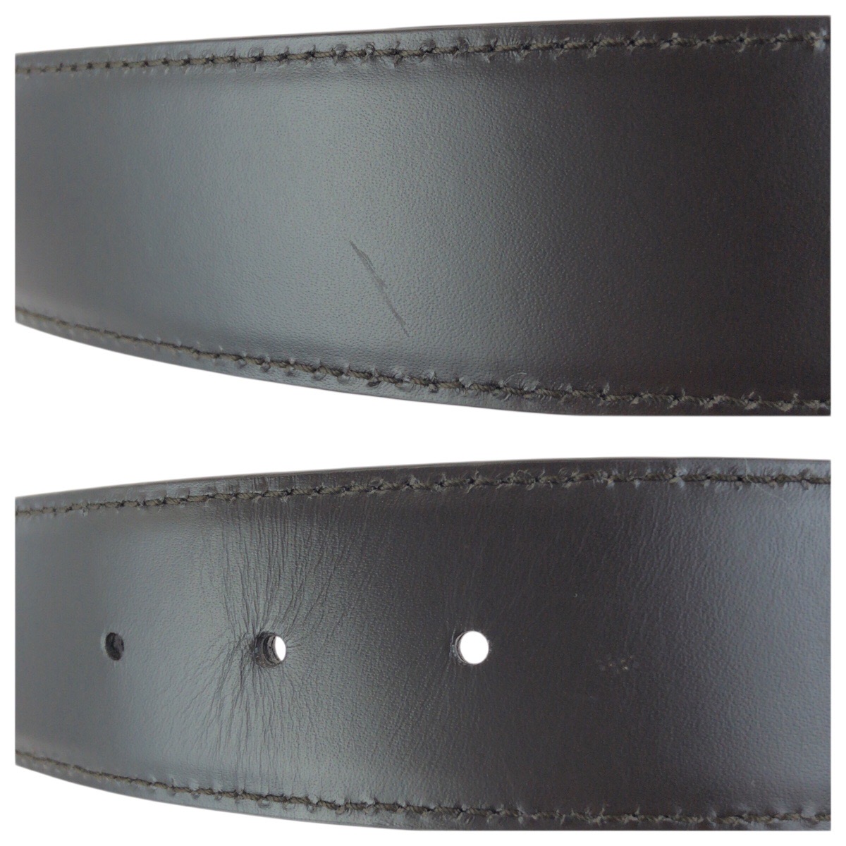 GUCCI Gucci Shima interlocking GG pattern 114876 Belts brown gold