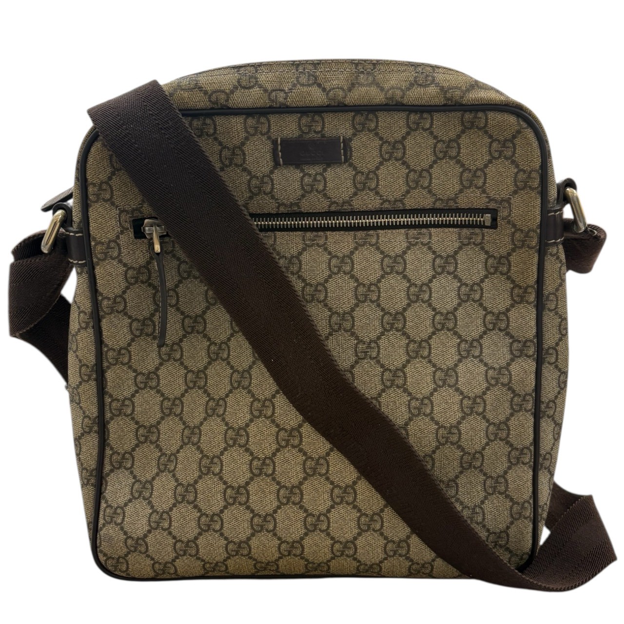 GUCCI 201448 Shoulder Bag GG Supreme Canvas | eBay