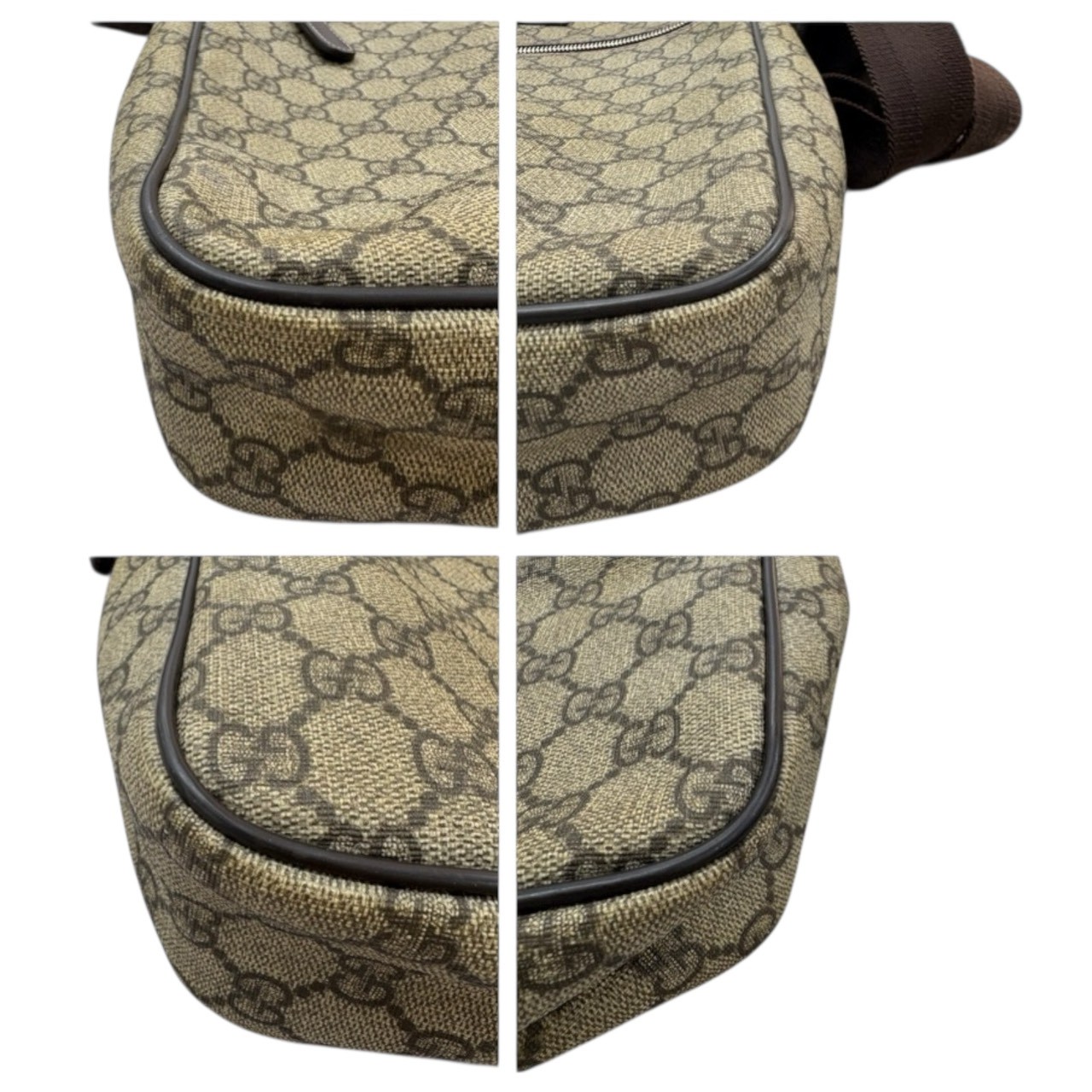 GUCCI 201448 Shoulder Bag GG Supreme Canvas | eBay