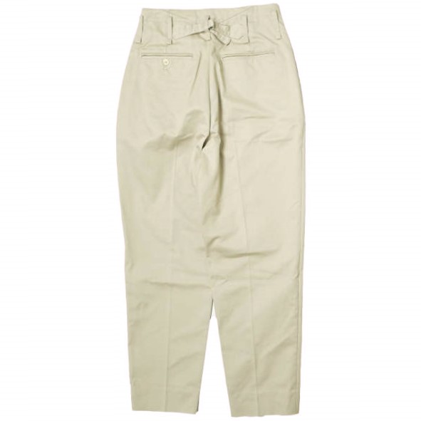 パンツ JANESMITH TUCK PANTS 36 JANE SMITH 20SS CLASSIC BUCKLE BUCK PANTS 36 BEIGE high