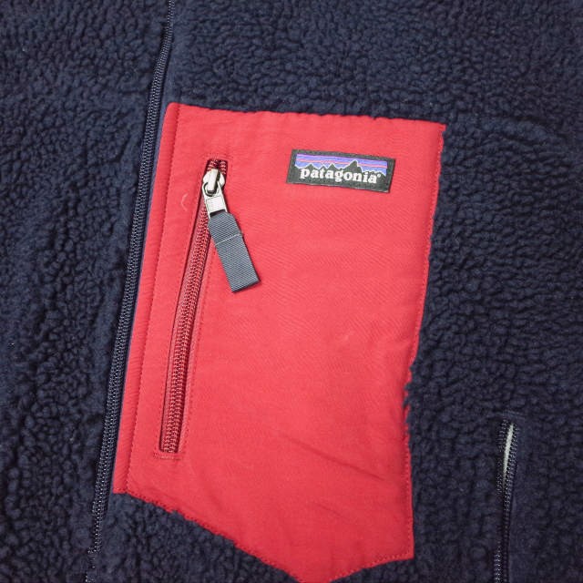 PATAGONIA パタゴニア 17AW CLASSIC RETRO-X JACKET クラシックレトロXジャケット 23056 XS ネイビー/レッド フリース カーディガン g13538 PATAGONIA パタゴニア 17AW CLASSIC RETRO-X JACKET クラシック
