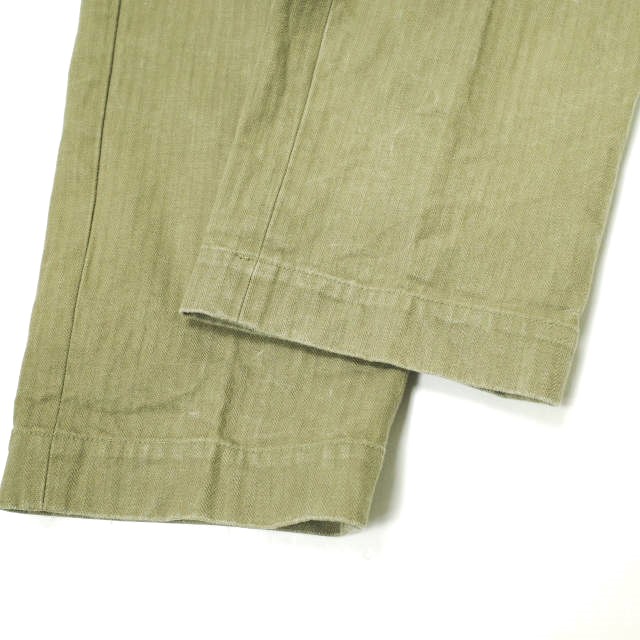 KENNETH FIELD Gurkha Trousers 毛100% 日本製 KENNETH FIELD 23SS Japan Gurkha Trousers III Herringbone XS