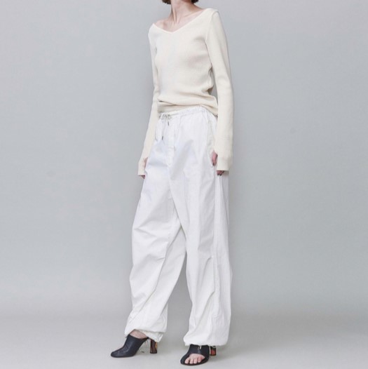 BEAUTY&amp;YOUTH UNITED ARROWS - ＊少女A＊6(ROKU)＞ RIB PULLOVER 6 ROKU BEAUTY&YOUTH UNITED ARROWS WOOL RIB V NECK PULLOVER