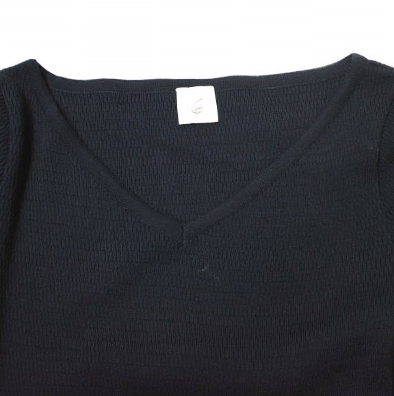 カットソー(長袖/七分) BEAUTY&amp;YOUTH UNITED ARROWS - 6(ROKU)SILK HIGH NECK RIB PULLOVER 6 ROKU BEAUTY&YOUTH UNITED ARROWS RIB SHORT SLEEVE KNIT Free