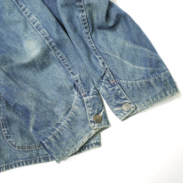 STRONG RELIABLE 40s 2-pocket denim coverall war model
