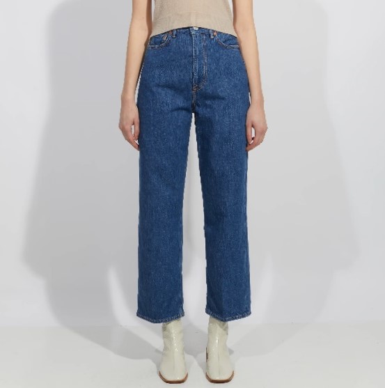 Acne Studios Italy 1993 Dark Blue Trash 5 pocket denim pants