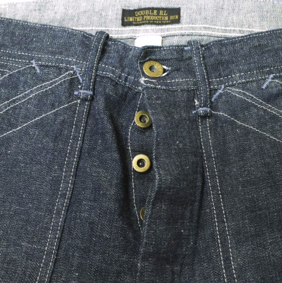 大人の上質  KNEE DOUBLE EDITION LIMITED RRL CARPENTER Painter Denim JEAN パンツ