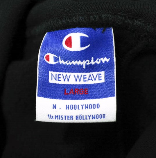 N.HOOLYWOOD x Champion 25SS MOCK NECK HOODIE C8-B113 L BLACK
