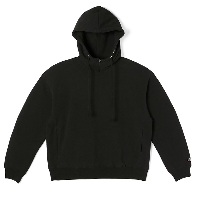 安価 NECK MOCK 25SS Champion x N.HOOLYWOOD HOODIE BLACK L C8-B113 トップス