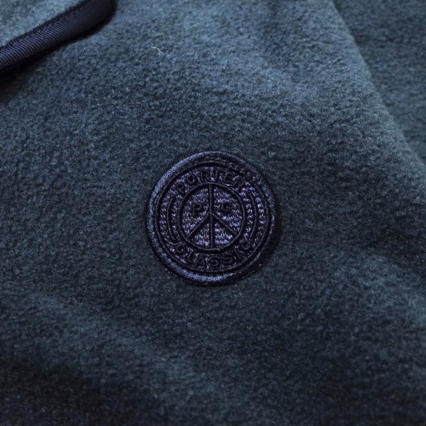 Porter Classic Japan FLEECE GOWN COAT L NAVY outer | eBay