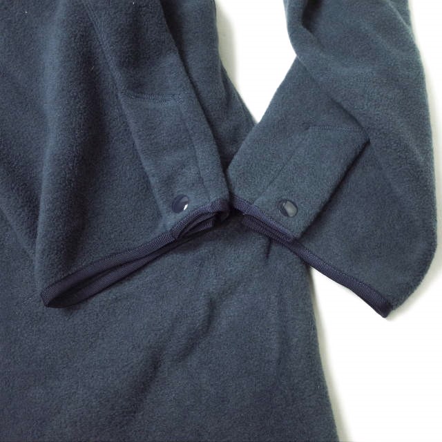 Porter Classic Japan FLEECE GOWN COAT L NAVY outer | eBay