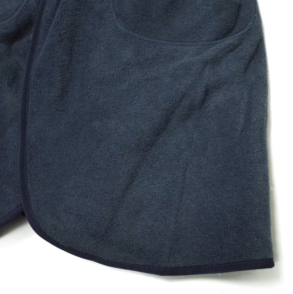 Porter Classic Japan FLEECE GOWN COAT L NAVY outer | eBay