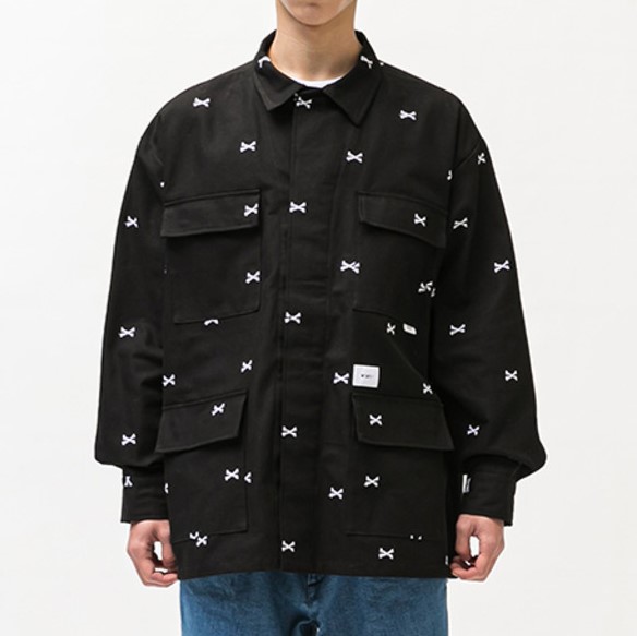 WTAPS 22SS JUNGLE 01 / LS / COTTON. OXFORD. TEXTILE 221WVDT