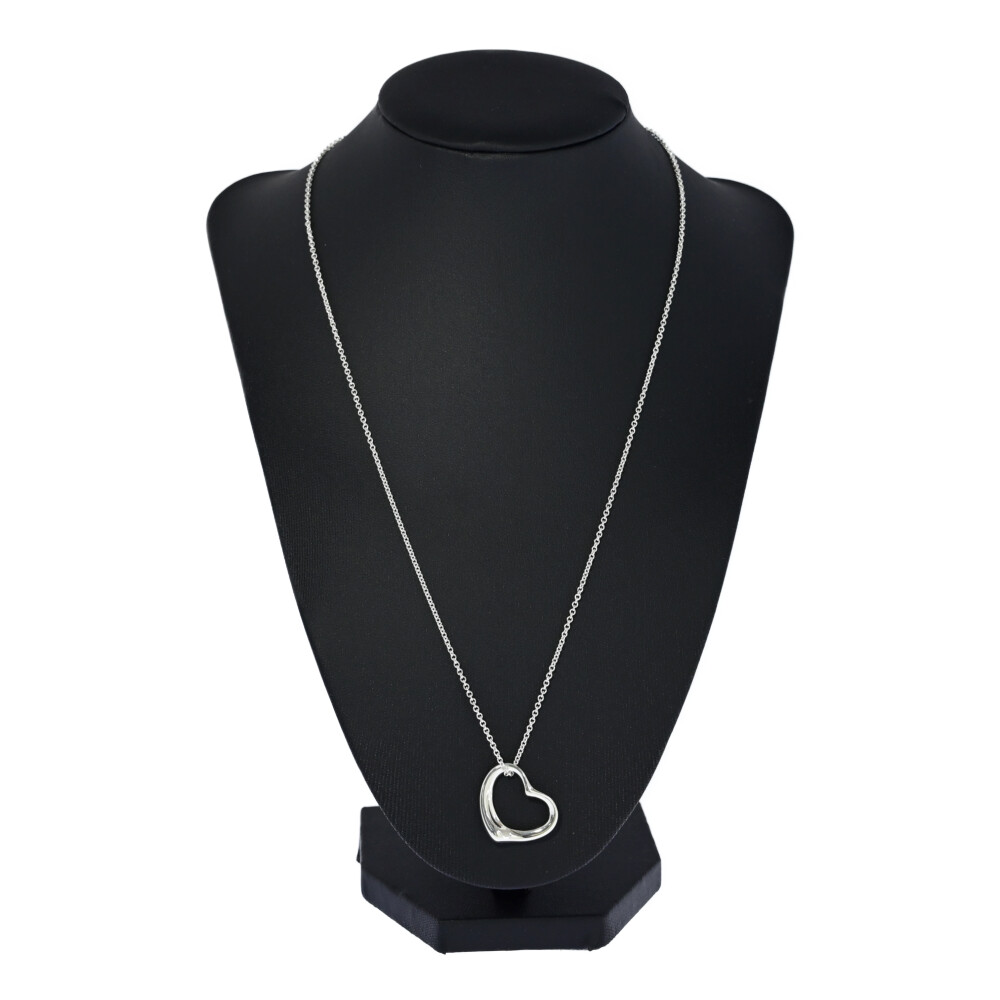 【TIFFANY&Co.】 Open Heart Pendant SV925 TIFFANY & Co. Elsa Peretti Open Heart Necklace Pendant/Sv925
