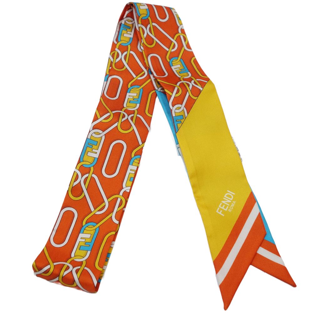 【関税＆送料込み】Fendi Patchwork Print Silk Flowing Pyjam Fendi Foulard Silk Multicolor | Fendi