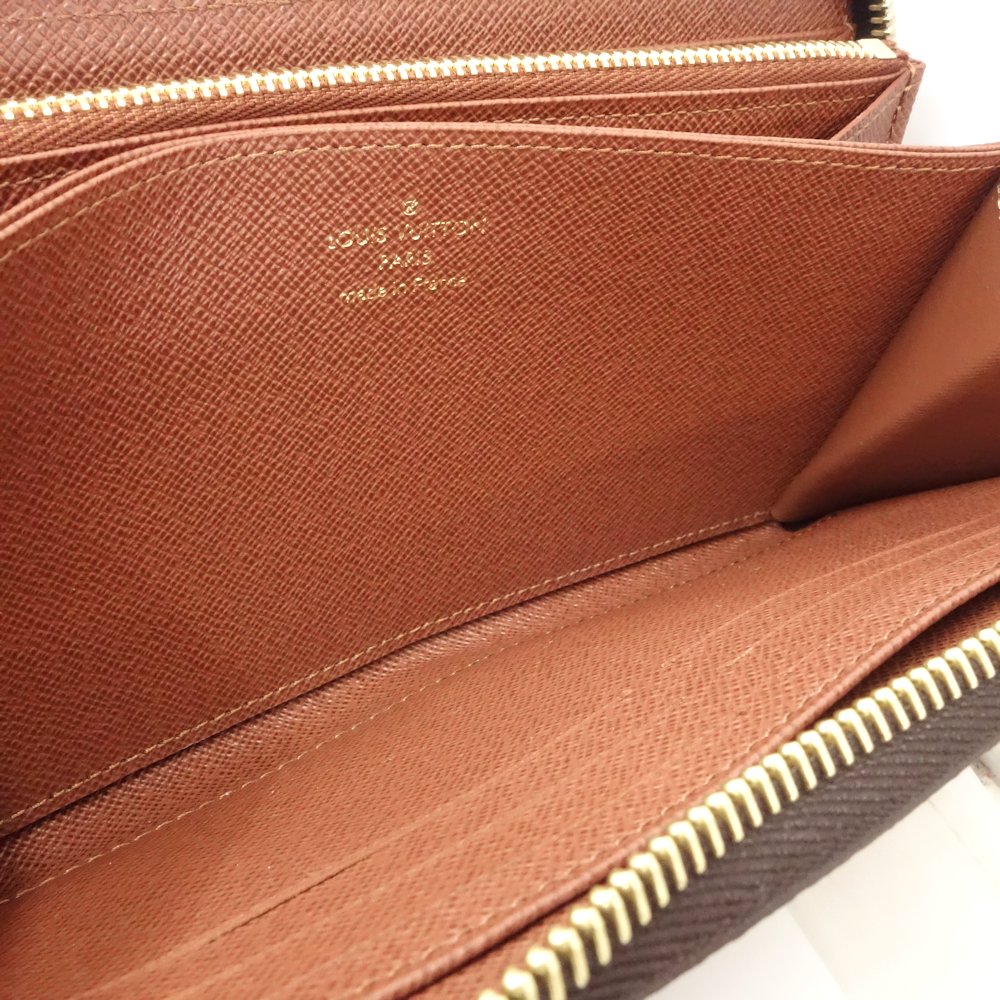 リクエスト品 MINT! LOUIS VUITTON Monogram Purse Zippy wallet M42616 Brown