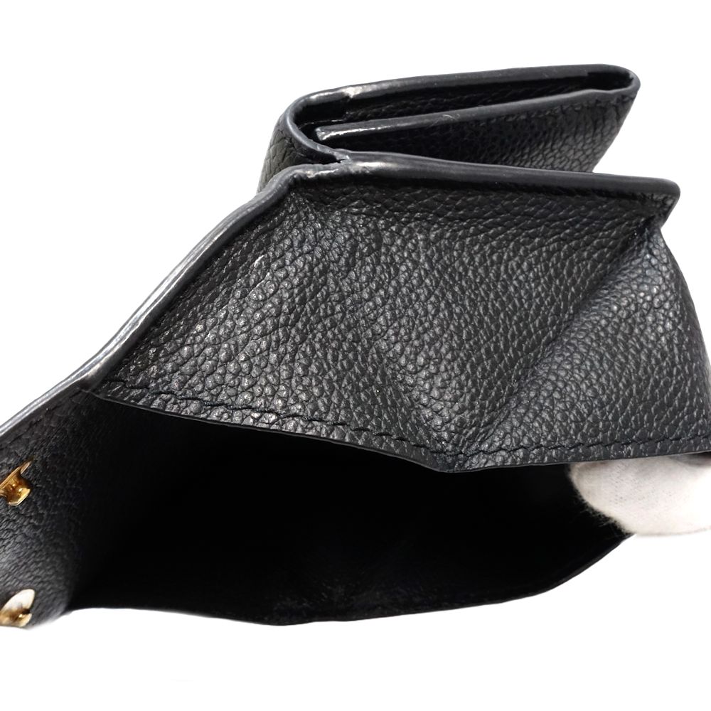 折りたたみ財布 SAINT LAURENT MONOGRAM ORIGAMI TINY WALLET Tiny origami wallet in quilted grained leather | Saint