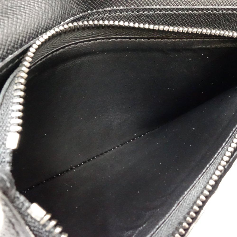 LOUIS VUITTON Purse Portefeiulle Brazza Monogram Eclipse M61697