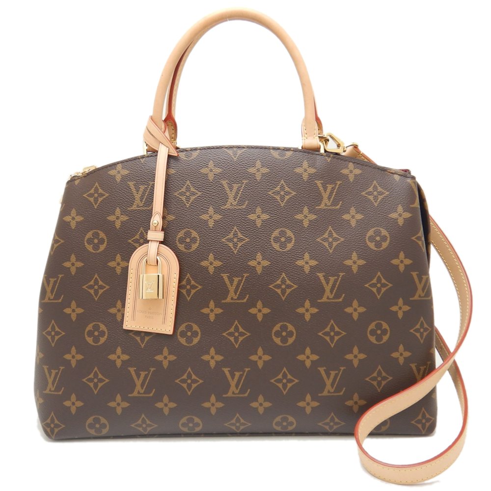 LOUIS VUITTON Monogram Handbag Grand Palais MM M45898 Brown/251988