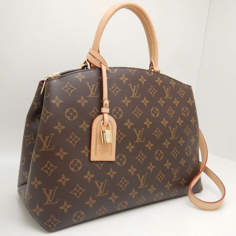 LOUIS VUITTON Monogram Handbag Grand Palais MM M45898 Brown/251988