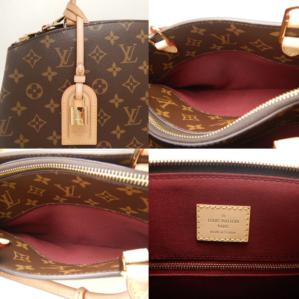 LOUIS VUITTON Monogram Handbag Grand Palais MM M45898 Brown/251988