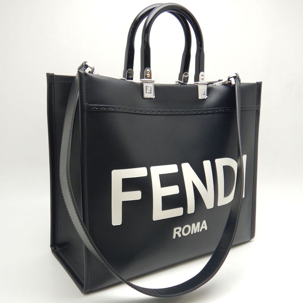 【FENDI】SUNSHINE MEDIUM BAG◆8BH386ABVL Fendi Sunshine Medium Leather Brown | Fendi