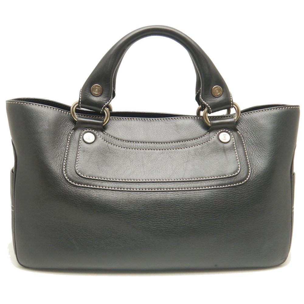 CELINE Handbag Boogie bag CE00/23 Leather Black/252789 | eBay