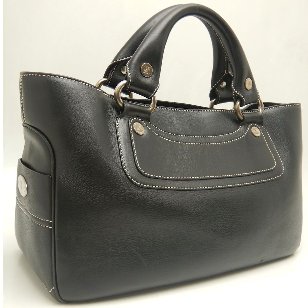 【CELINE】Boogie bag 32 Authentic vintage CELINE Boogie Bag brown leather tote bag