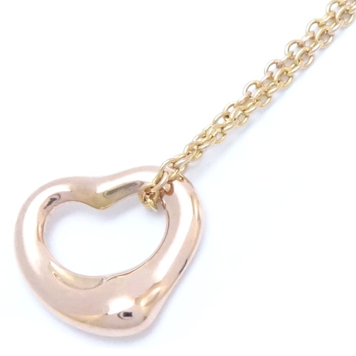 ティファニー ネックレス ピンクゴール TIFFANY&Co necklace TIFFANY&Co. ティファニー ハートロック ネックレス K18ピンク