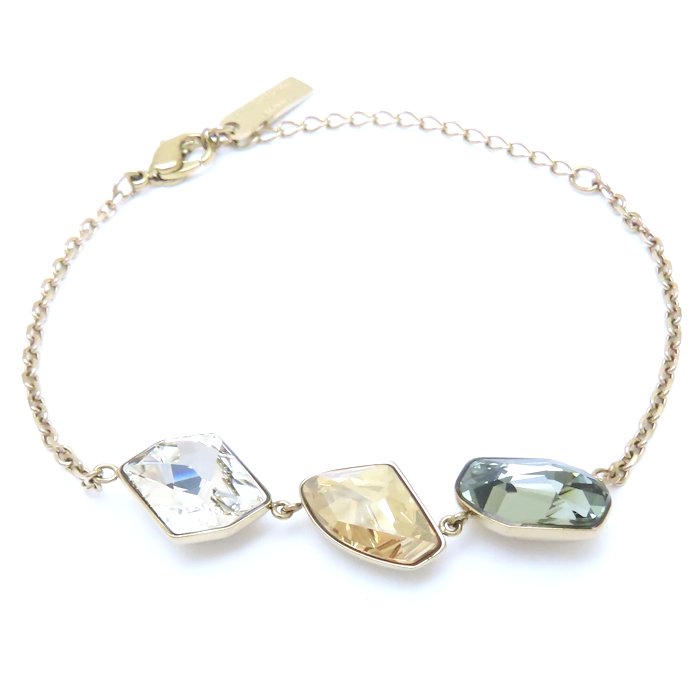SWAROVSKI バングル ゴールド ストーン JASON WU SWAROVSKI Atelier Swarovski by Jason Wu Gold Plated bracelet