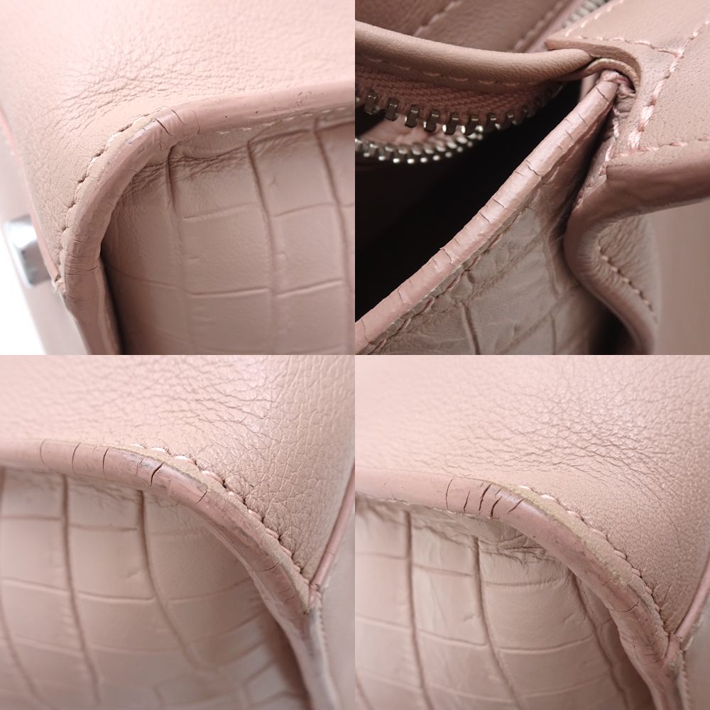 SAINT LAURENT PARIS Baby Downtown Cabas 436834 Leather Pink