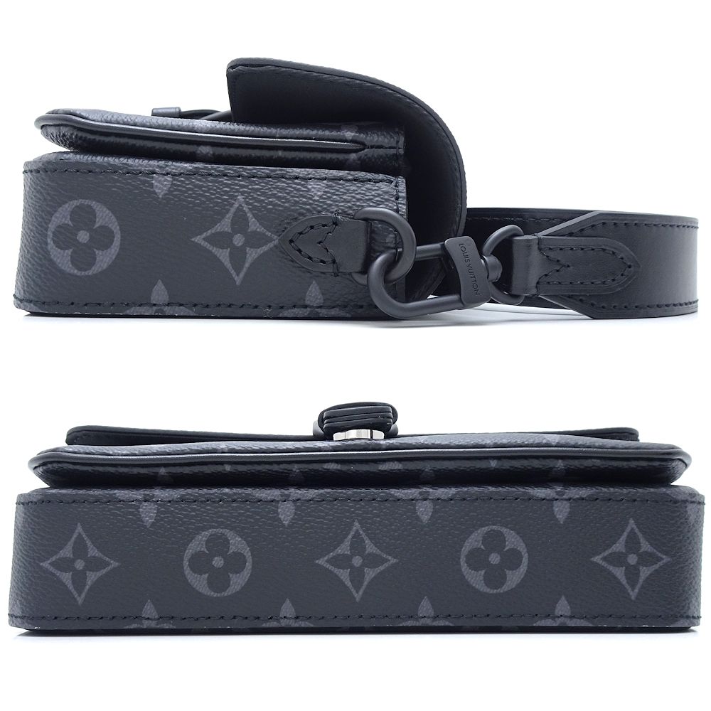 LOUIS VUITTON Montsouris Wearable Wallet Monogram Eclipse