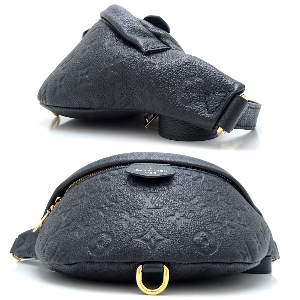 ショルダーバッグ・ポシェット Louis Vuitton Bumbag Monogram Empreinte Noir Body Bag M44812 LOUIS VUITTON body bag Bum bag Monogram Empreinte M44812