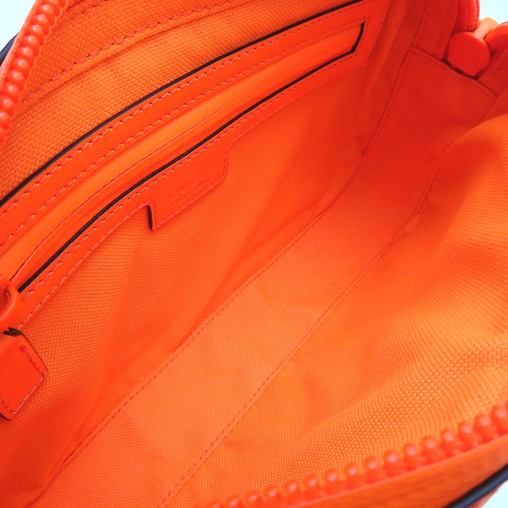 GUCCI Body bag Belt bag GG Rubber Effect 771422 Leather