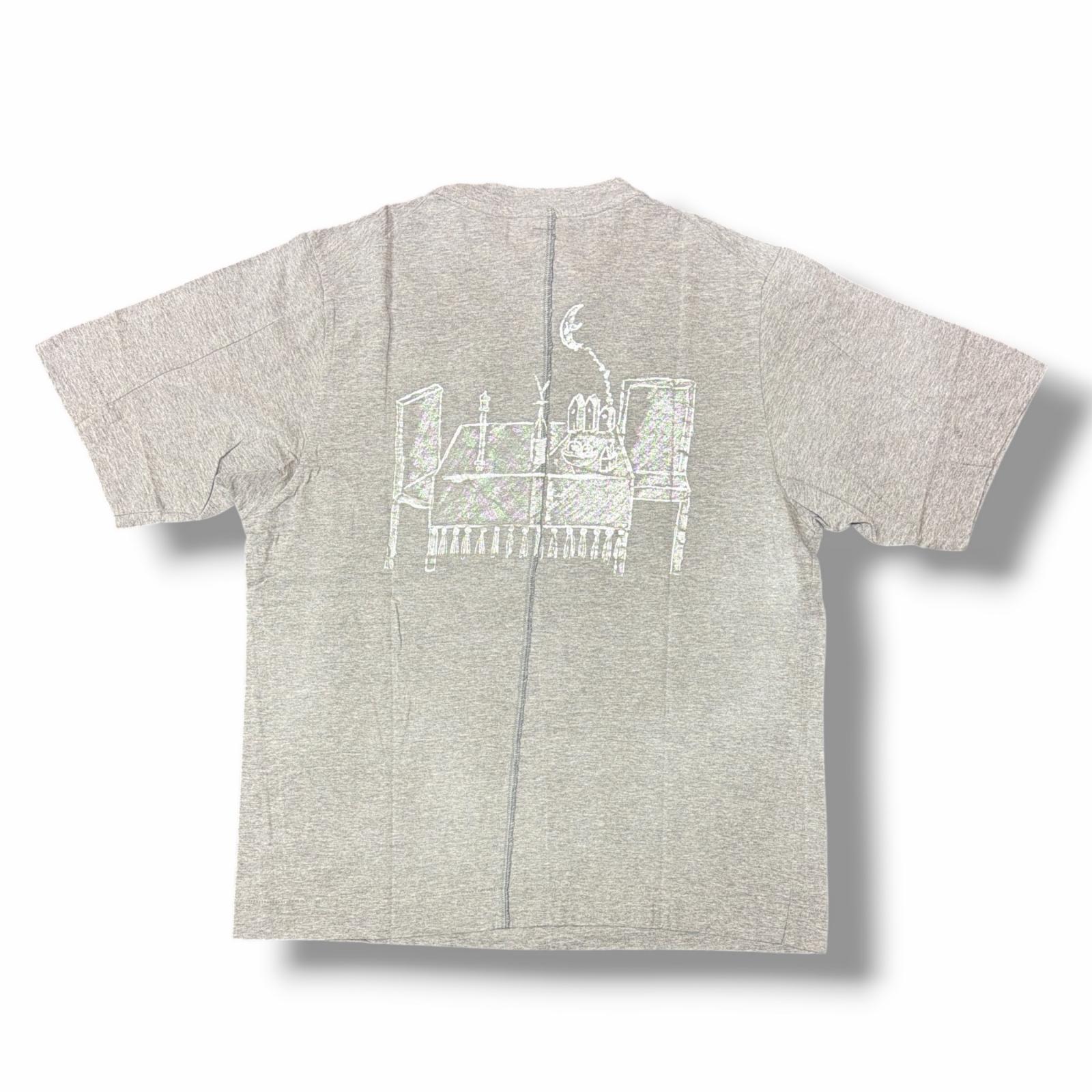 SHINYAKOZUKA/シンヤコヅカ HIS WORK SHIRT 25SS Unused SHINYA KOZUKA 25SS AFTER THE HARD WORK T-SHIRT Foil print