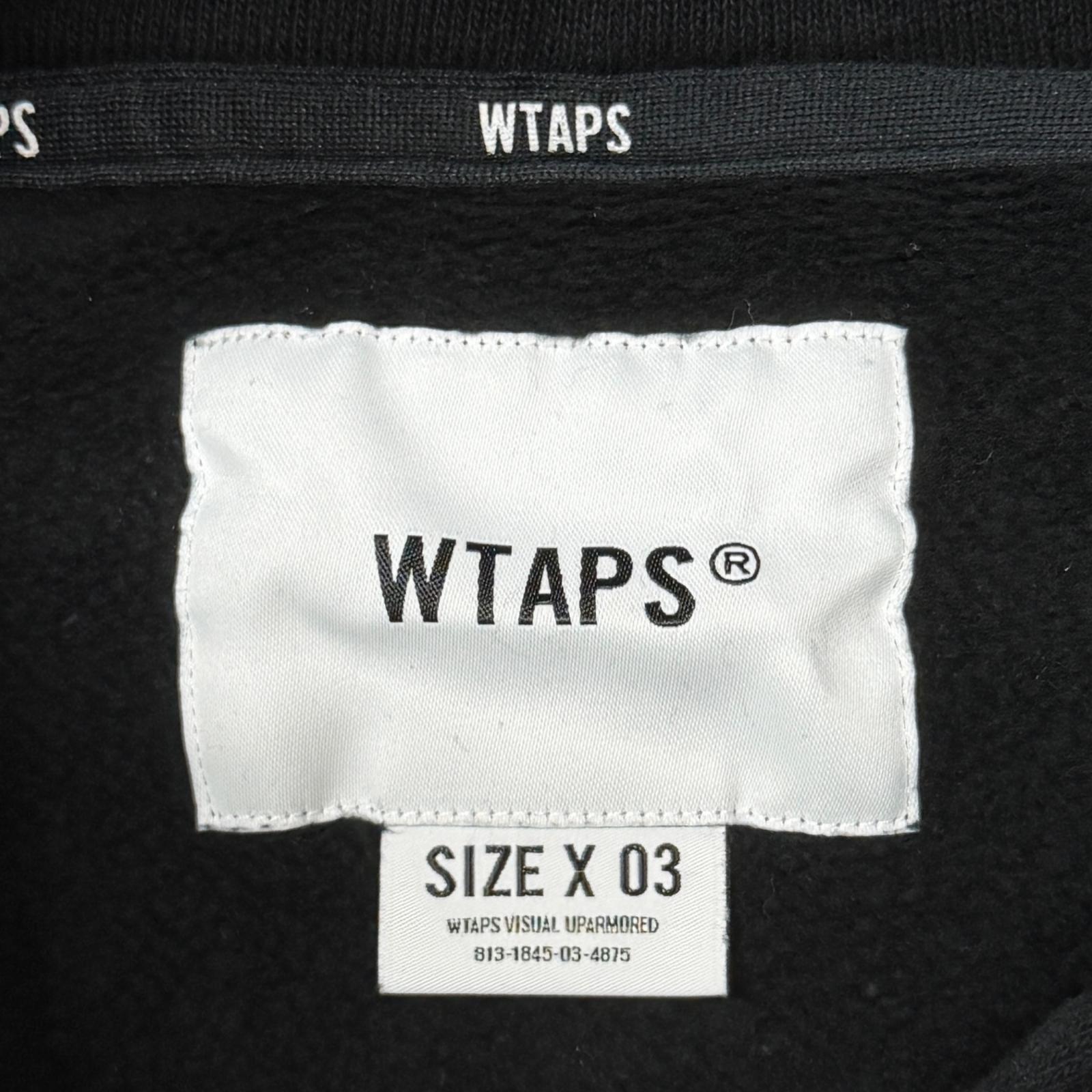 WTAPS 24AW ACADEMY / HOODY / COTTON 242ATDT-CSM19 black 3 （12834M 