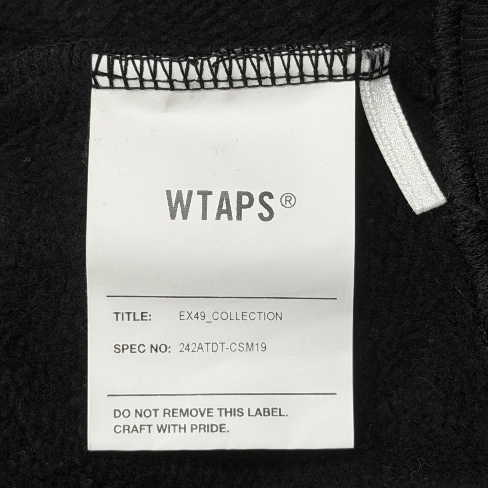WTAPS 24AW ACADEMY / HOODY / COTTON 242ATDT-CSM19 black 3 （12834M 