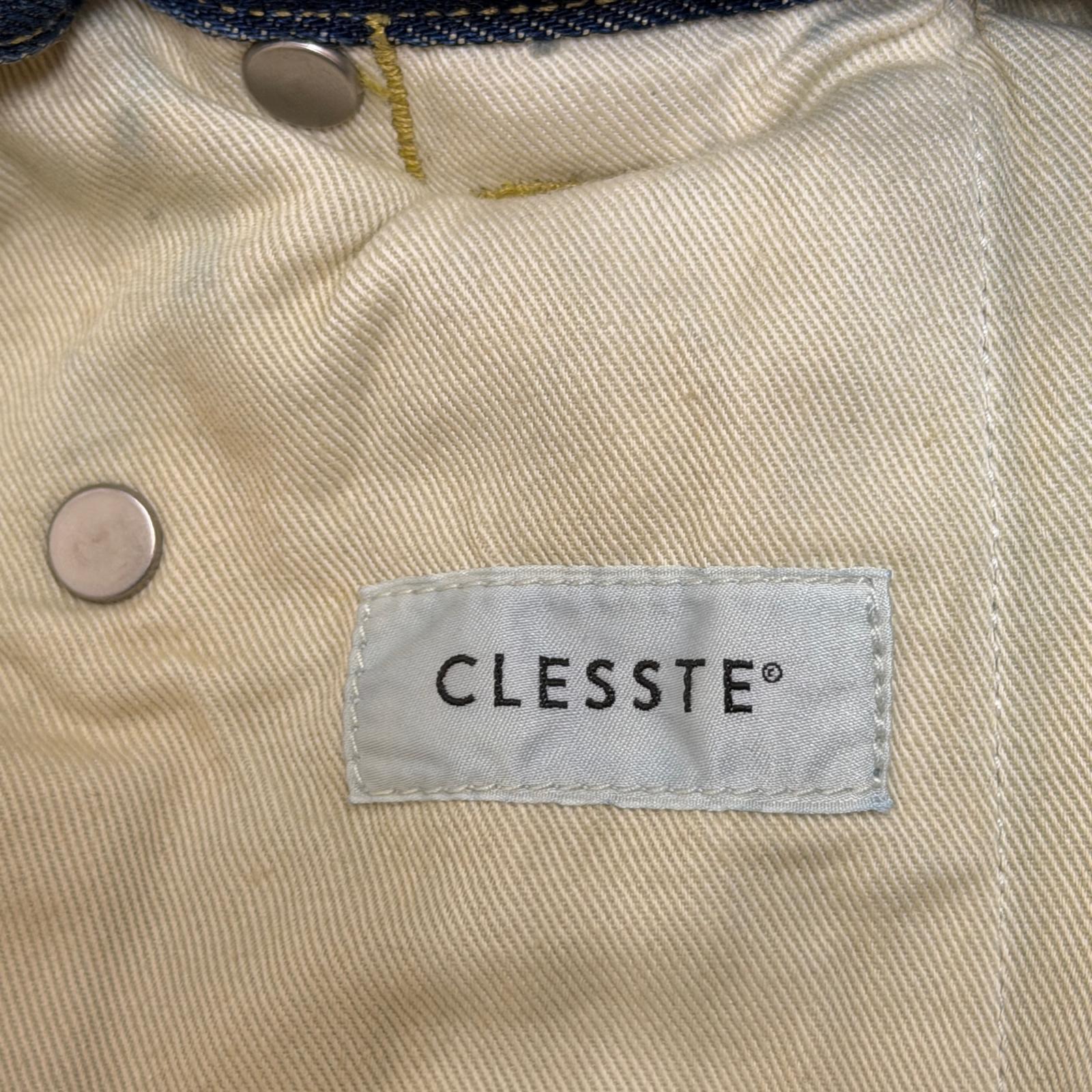 clesste VINTAGE DYED SELVEDGE DENIM サイズ2 VINTAGE DYED SELVEDGE DENIM WORKER PANTS (VINTAGE BROWN)