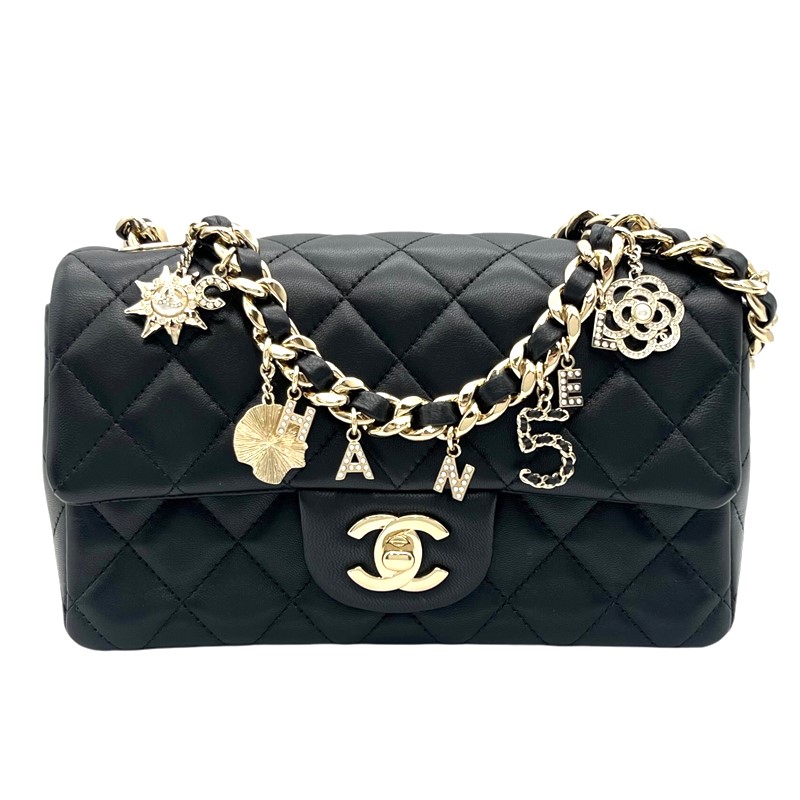 CHANEL Matelasse 20 Charm Shoulder Bag AS2326 Shoulder Bag Japan ookura