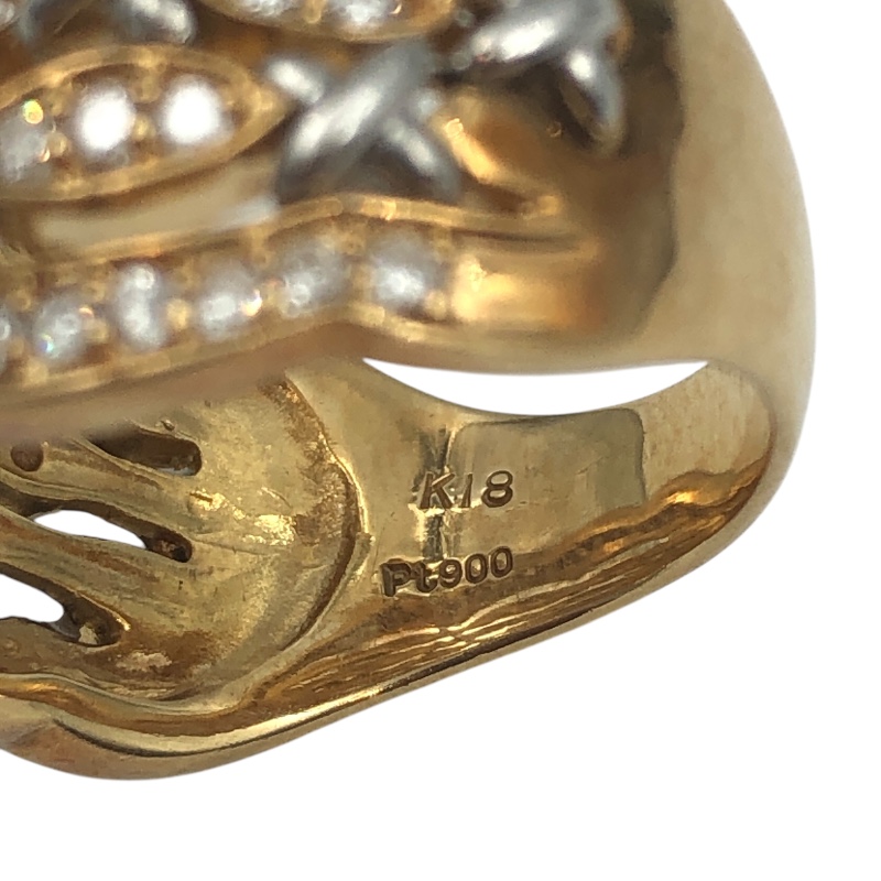 お歳暮・冬ギフト特集2024 BRAND NO K18/Pt900 eBay | ookura Japan Ring Ring D1.00ct アクセサリー