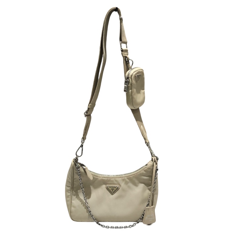◆1-3日でお届け◆送込【PRADA】Re-Edition2005*レザーバッグ Black Prada Re-Edition 2005 leather bag | PRADA