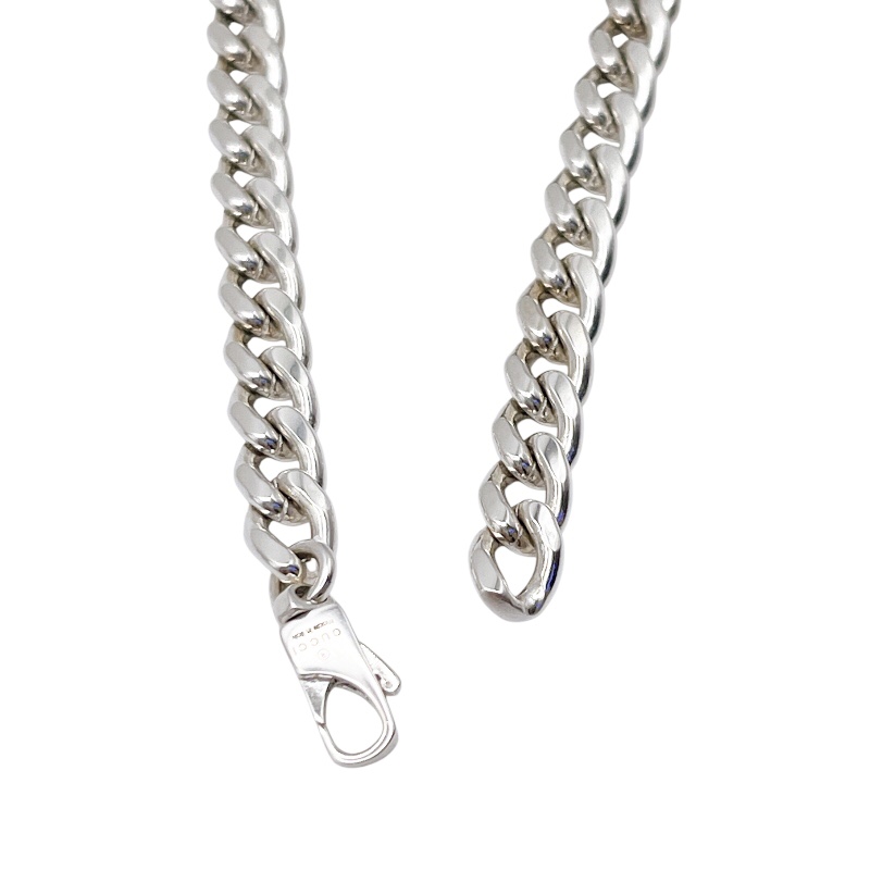 GUCCI Tag Trademark Chain Bracelet 797152 J840081 05